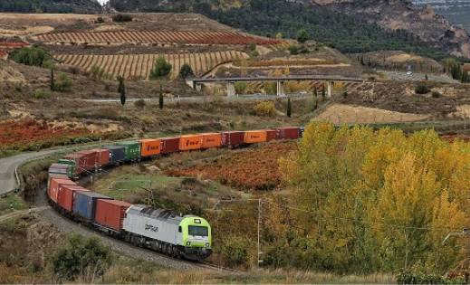 Train Captrain en campagne