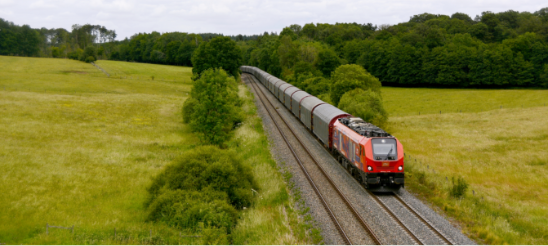 Train en campagne