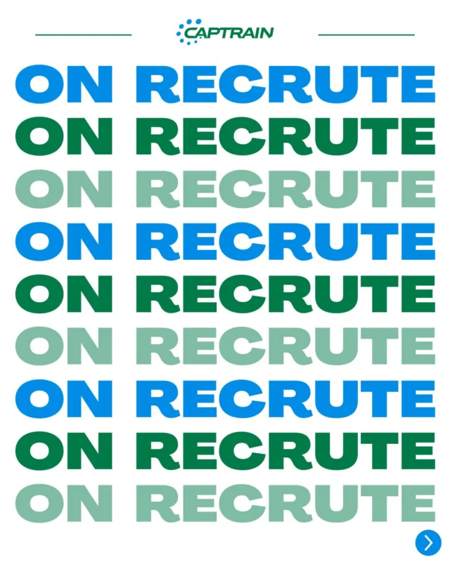 [RECRUTEMENT 📢]Les équipes Captrain France arpentent chaque mois la France à la recherche de futurs talents !
Vous souhaitez rejoindre l’aventure Captrain France et intégrer une 𝐟𝐨𝐫𝐦𝐚𝐭𝐢𝐨𝐧 𝟏𝟎𝟎% 𝐟𝐢𝐧𝐚𝐧𝐜𝐞́𝐞 𝐞𝐭 𝐫𝐞́𝐦𝐮𝐧𝐞́𝐫𝐞́𝐞 ? 👷‍♂️👷‍♀️
Devenez Opérateur Fret au Sol ou Conducteur de Trains en envoyant votre CV sur notre site internet.Pour 𝐜𝐚𝐧𝐝𝐢𝐝𝐚𝐭𝐞𝐫, ça se passe ici 👉 www.captrain.fr⏭️ Que se passe-t-il ensuite ?Notre équipe RH va étudier votre CV et prendra contact avec vous. Lorsque l’équipe sera présente près de chez vous, vous serez conviés à une session de recrutement.
Ces sessions se déroulent sur une journée au cours de laquelle vous passerez des tests et rencontrerez une psychologue habilitée par le ministère des transports.Pour plus d’infos sur nos formations, rendez-vous ici : https://lnkd.in/exu7Skej#recrutement #job #formation #RH #opérateurs #transportdemarchandises #fret #conducteurdetrain
